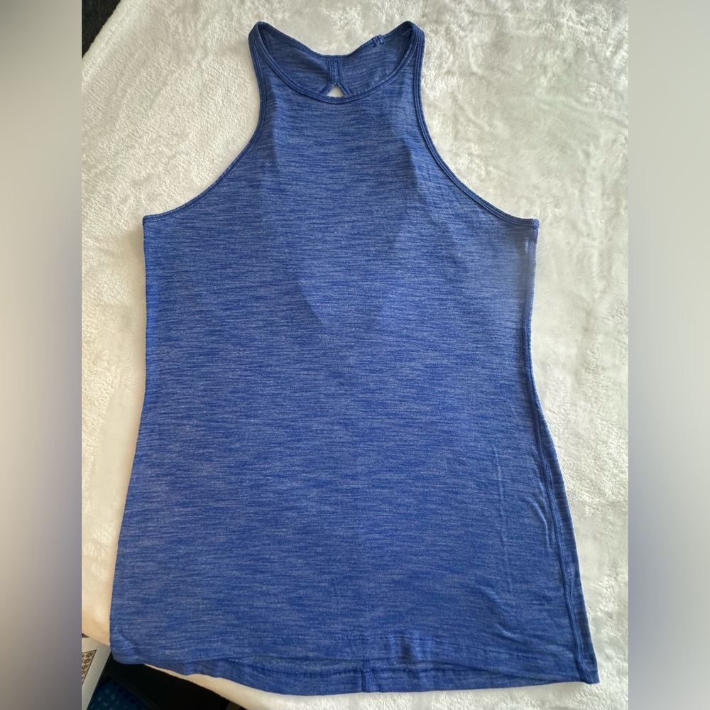 lululemon athletica Blue Tank Top. PTP 16” - Picture 3 of 8